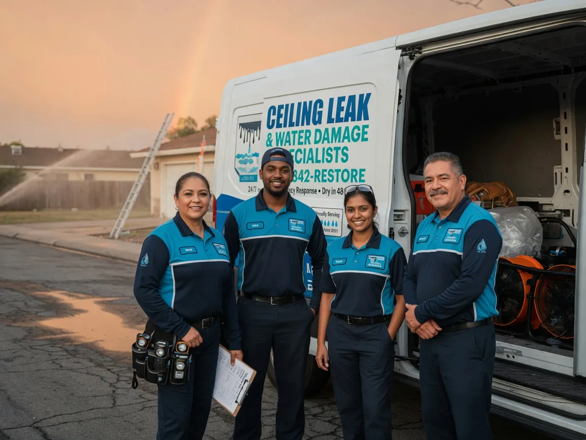 Ceiling Leak Cleanup company in Pena Blanca, NM